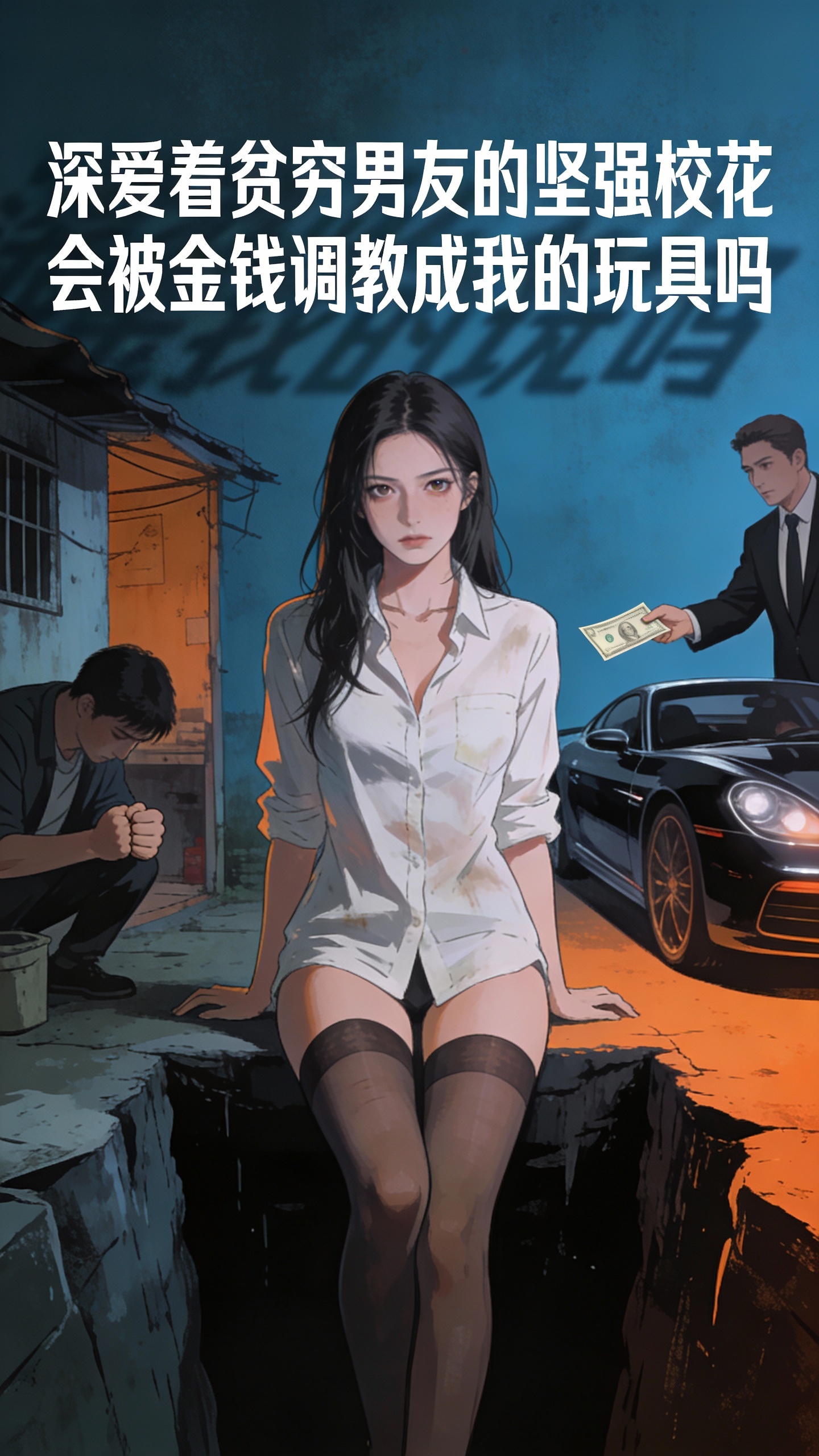 深爱着贫穷男友的坚强校花会被金钱调教成我的玩具吗